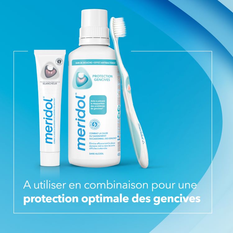 Dentifrice meridol® Protection Gencives & Blancheur